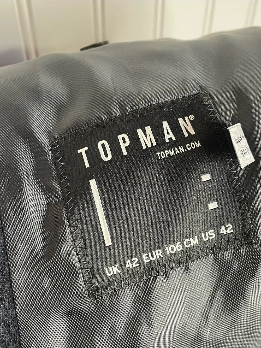 TOPMAN Skinny Fit Blazer Jacket